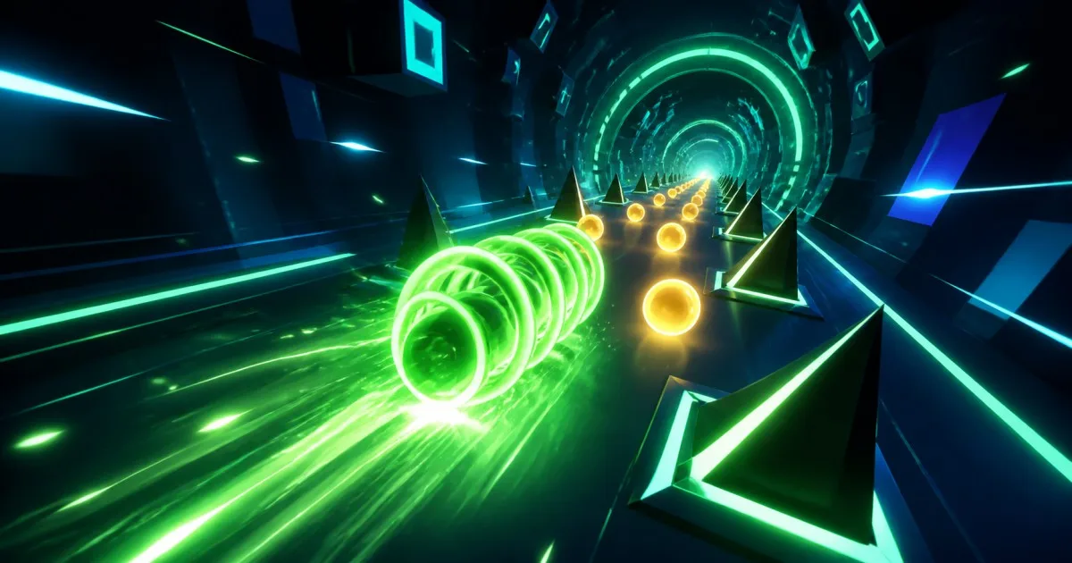 Neon Coil Run